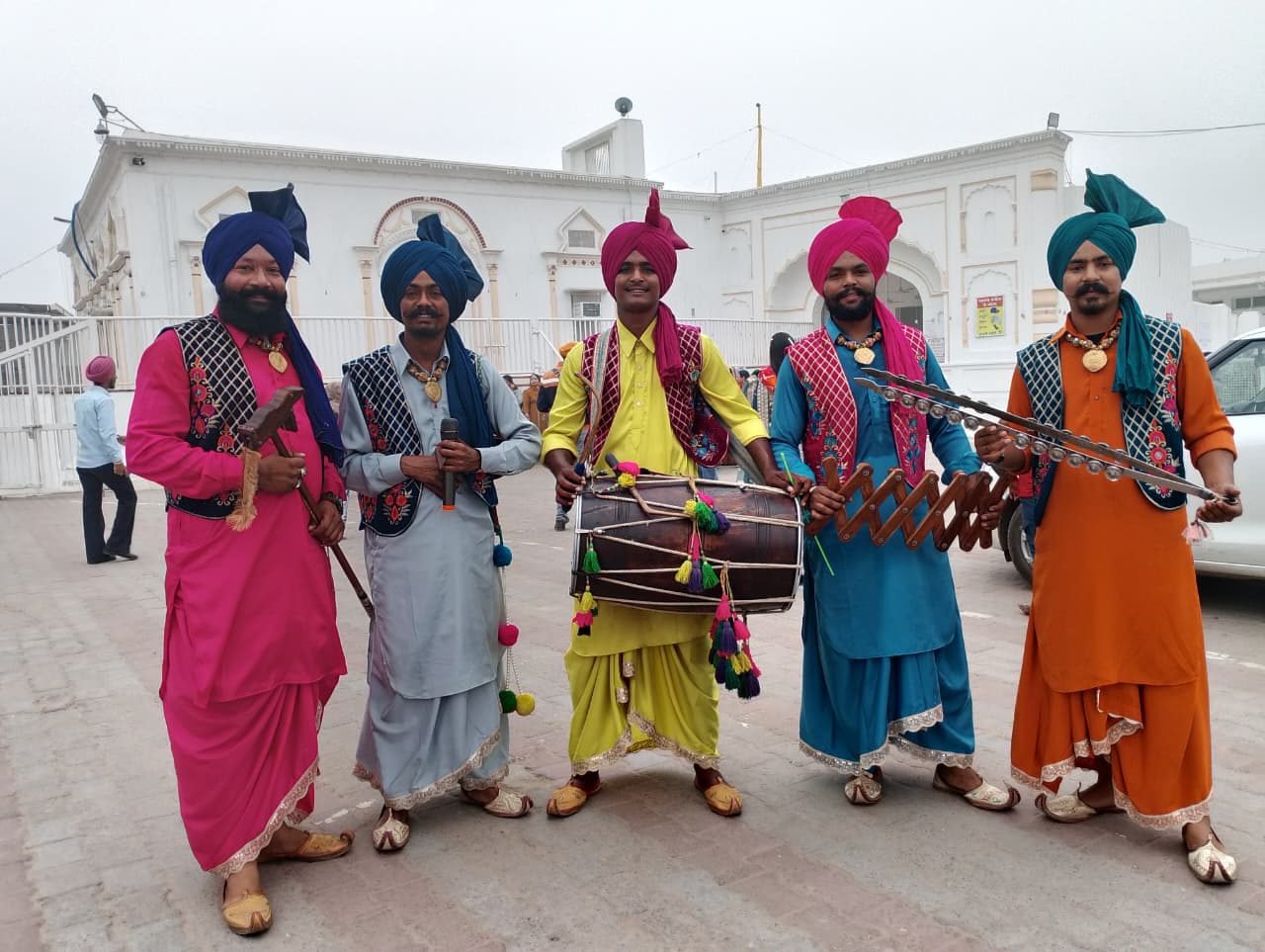 Gidda at gurdwara sahib