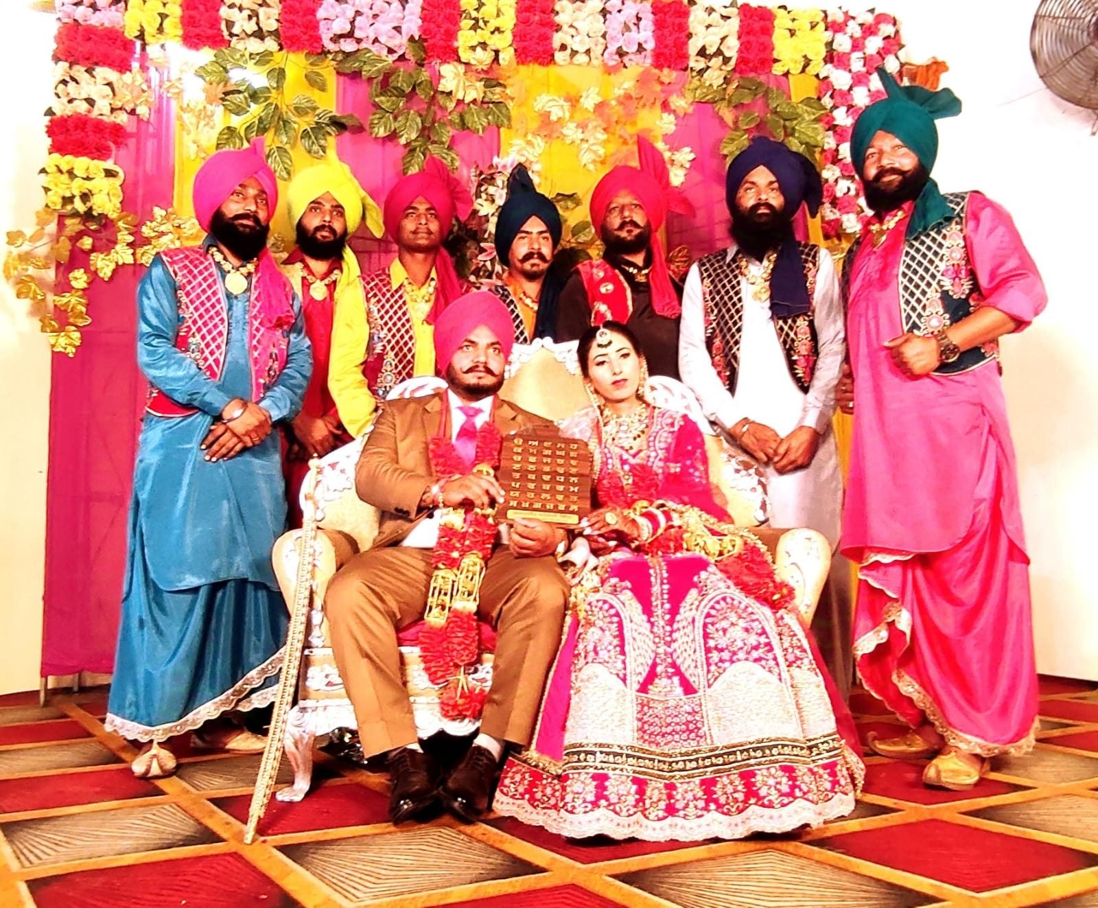 Malvai Gidda for Weddings & Jaggo